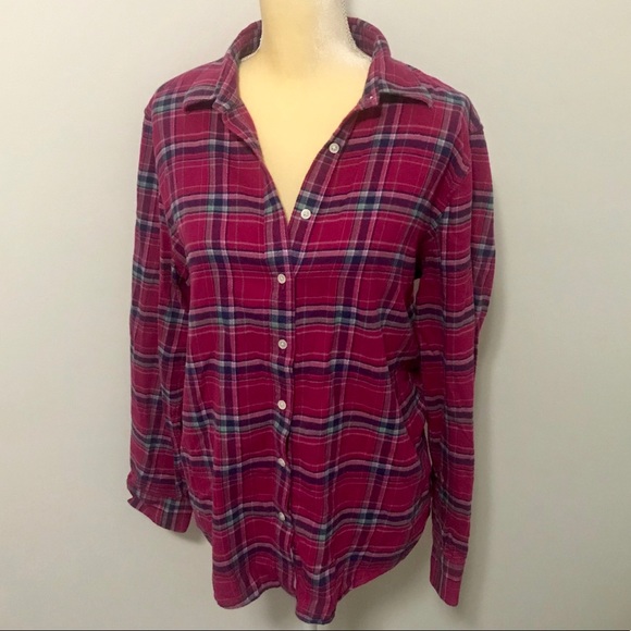 Lands' End Tops - Lands End Flannel Shirt